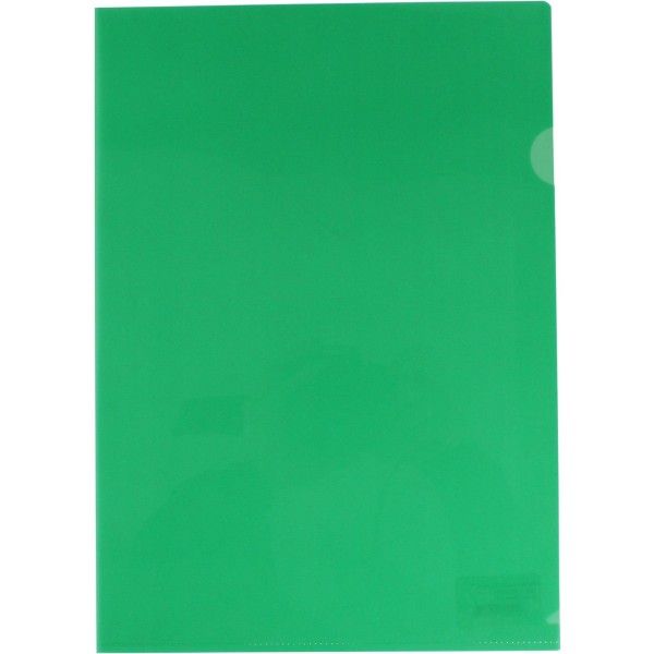 Папка-куточок Economix E31153-04 А4 щільна зелена