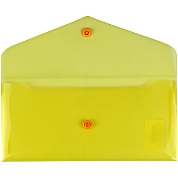 Папка-конверт Economix під євроконверт E65 на кнопці чорна (10) (20) (100) N31306-05 