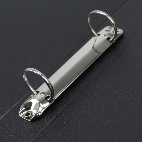 Папка на 2-х кільцях Economix А4 d-25мм чорна (1) (10) E30701-01