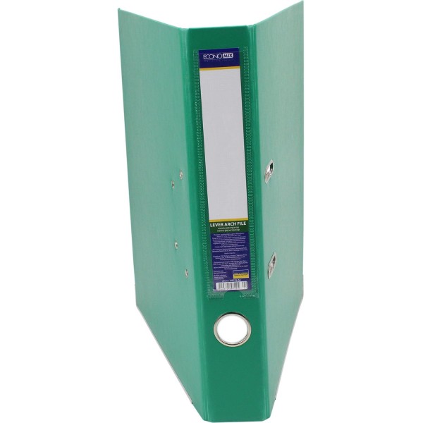 Папка-реєстратор Economix Lux А4 5см зібрана зелена (10) E39722*-04 