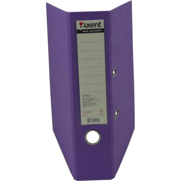 Папка-реєстратор А4 Axent 7,5 см Prestige+ двостороння PP фіолетова зібрана (1) (20) 1722-11С-А