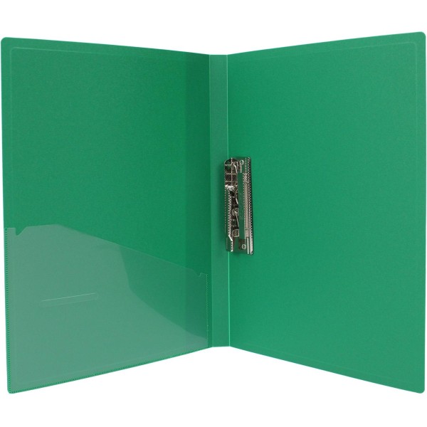 Папка з затиском Economix А4 CLIP B зелена (1) (20) E31202-04
