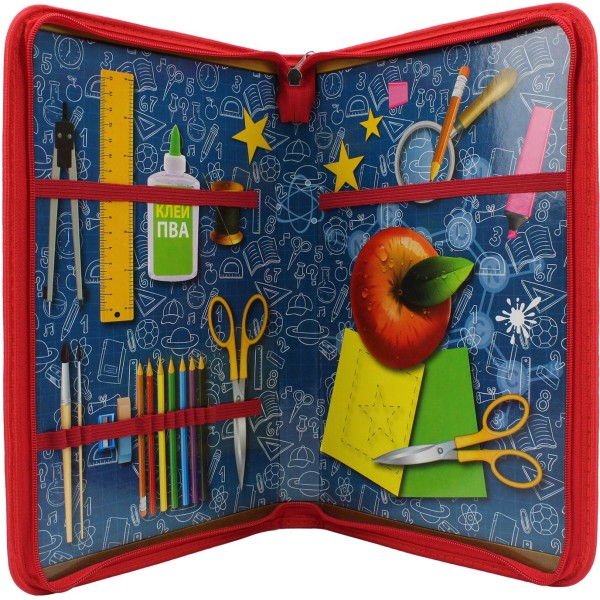 Папка на блискавці для ручної роботи Апельсин ПР-01 А4 на блискавці