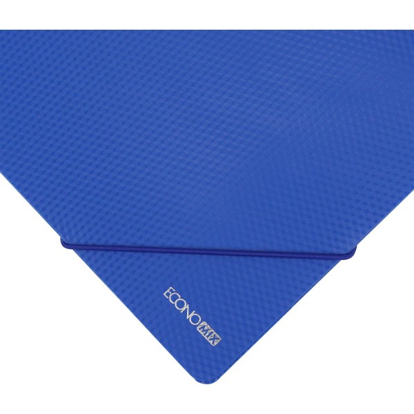 Папка на резинке для документов Economix А4 пластиковая синяя (1) (24)  E31601-02 