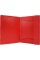 Папка на резинке для документов Economix А4 пластиковая красная (1) (24) E31601-03 