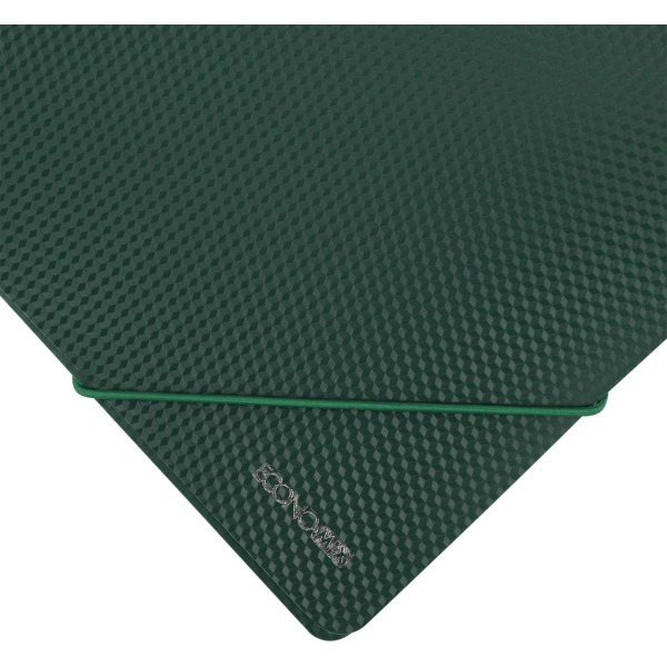 Папка на резинці для документів Economix А4 пластикова зелена (1) (20) E31601-04 