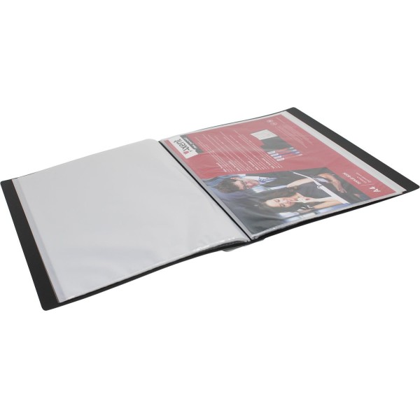 Папка з 40-ка файлами Axent чорна (12) 1040-01 