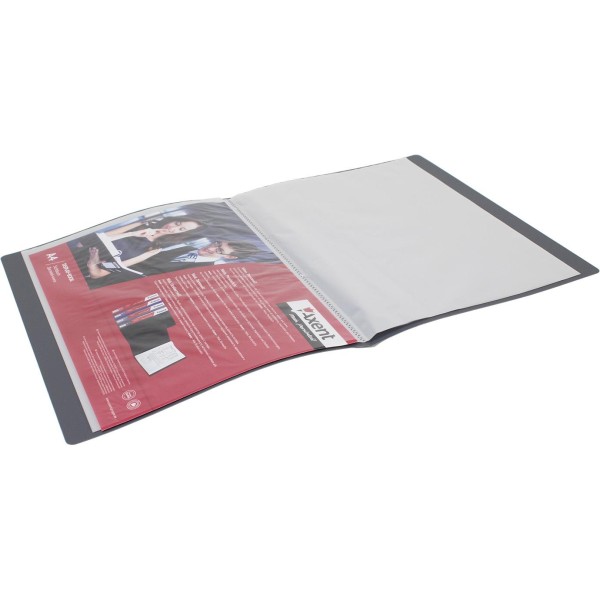 Папка з 20-ма файлами Axent сіра (24) 1020-03 