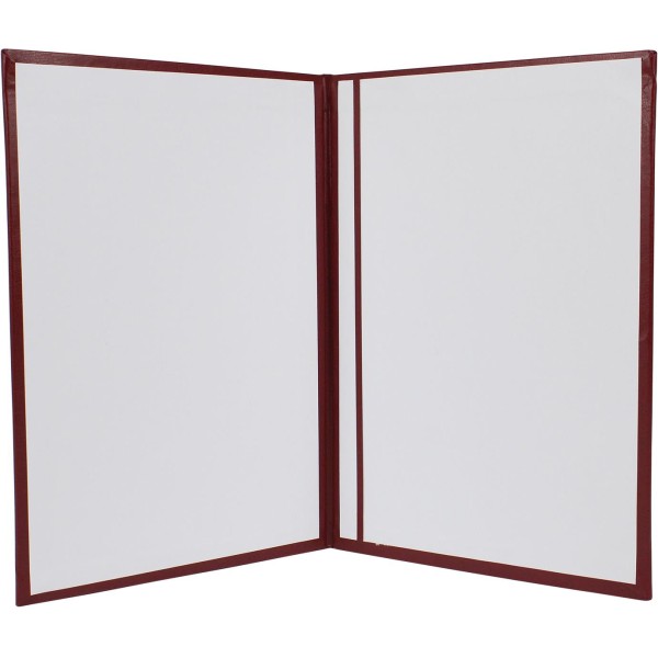 Папка До підпису Вінпап A4  із тисненням бордова