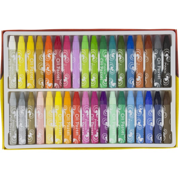 Набор пастель масляная Marco 36 цветов (4) (24) 1100OP-36CB