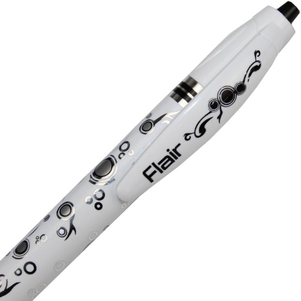 Ручка шариковая автоматическая Flair Passion 0,7мм черная (5) (25) (200) 964F