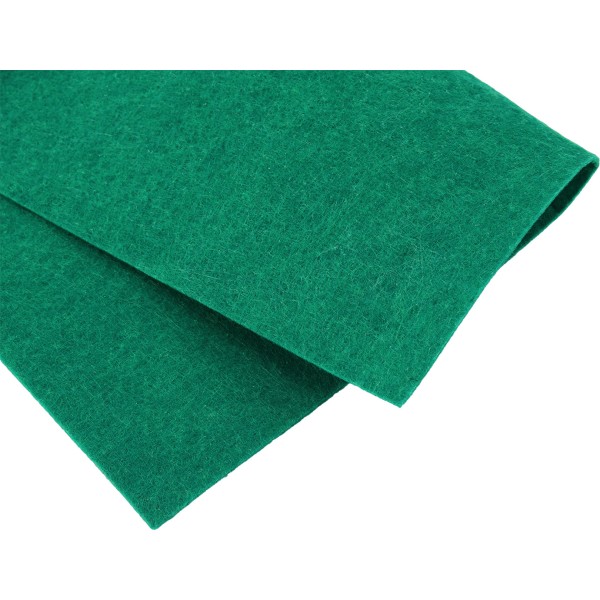 Фетр жорсткий 21х30см темно-зелений 740420