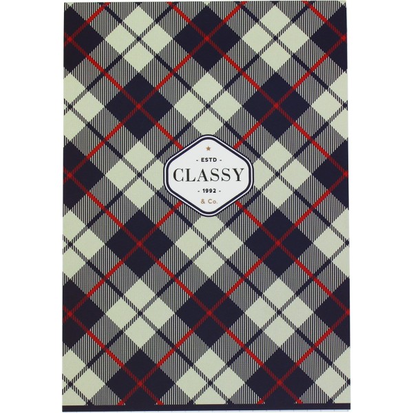 Блокнот А6 50 листов клетка Школярик Student картонная обложка (10) (240) A6-GB-050-821K