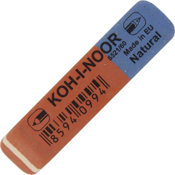 Гумка Koh-i-noor Blue Star червоно-синя (56) (448) 6521/60