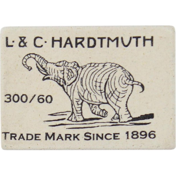 Гумка Koh-i-noor Слон біла (60) (480) 300/60