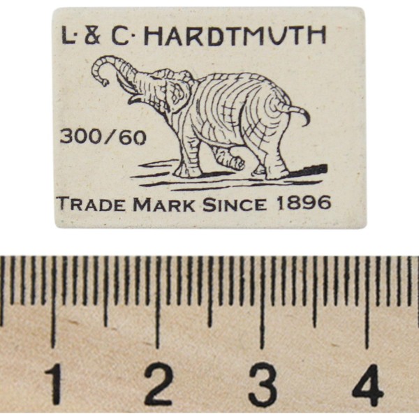 Гумка Koh-i-noor Слон біла (60) (480) 300/60