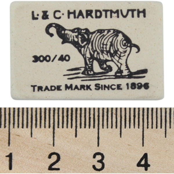 Ластик Koh-i-noor Слон белый (48) (384) 300/40