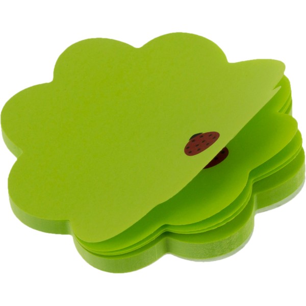 Блок для заміток з липким шаром Axent Flower 70х70 мм 50 аркушів 2444-05-A