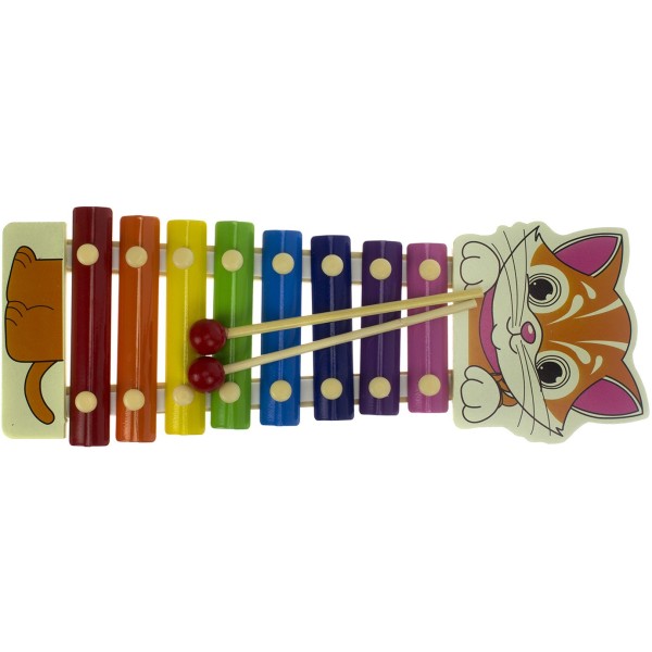 Дерев'яний іграшка Ксилофон в коробці 35,5 х13,5 х3 см MD0712(12)(36) 