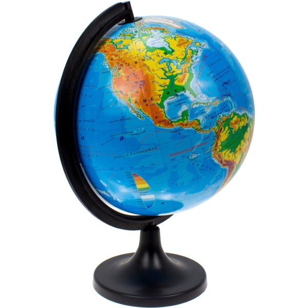 Глобус Фізичний LD 320 мм 928826