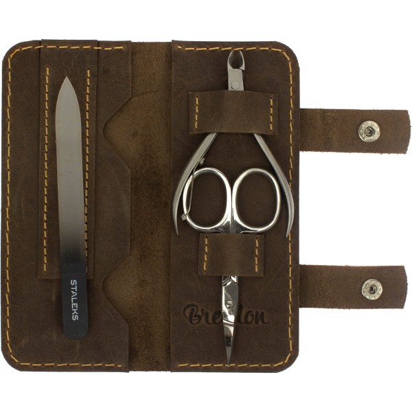 Манікюрний набір темно-коричневий/Breidon /