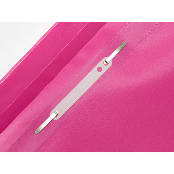 Папка-швидкозшивач Economix А4 без перфорації апельсин прозорий верх рожева (10) E31509-09 