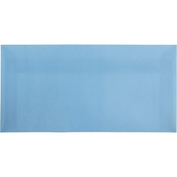 Конверт поштовий Е65/DL (0 + 0) самосклеювальний із силіконовою стрічкою блакитний 2240 пб (100)(500)