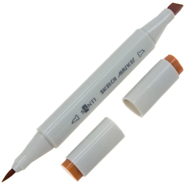 Маркер Santi sketch сиена (6) SM-25/390552