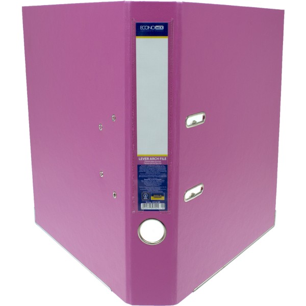 Папка-реєстратор Economix Lux А4 5см зібрана рожева (10) E39722*-09 