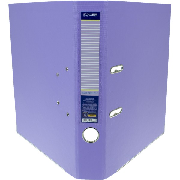 Папка-реєстратор A4 Economix 5 см лаванда зібрана (10) E39720*-88