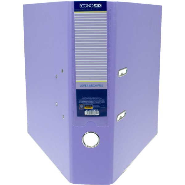 Папка-реєстратор A4 Economix 7 см лавандова зібрана (10) E39721*-88
