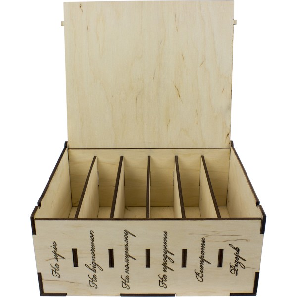 Скарбничка Для пані 21х18х8,5 см фанера  