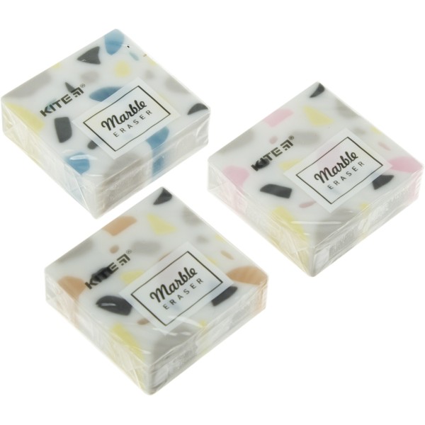 Гумка Kite Marble асорті (30) K20-021  