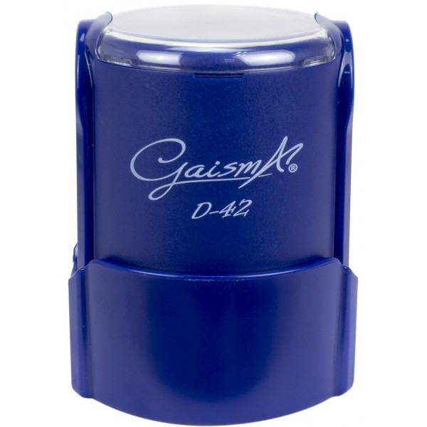 Оснастка автоматическая для круглой печати продуктов пластиковая d-42 мм Shiny Гайсма синяя