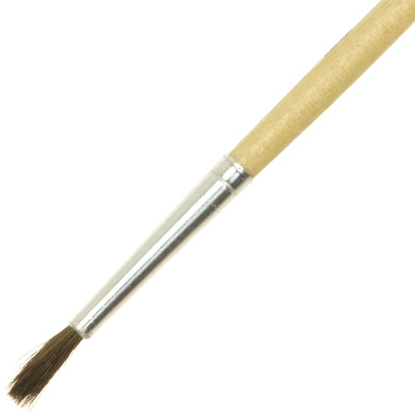 Пензлик художній Rosa Start синтетика, круглий 8, коротка ручка (6) 18750108   