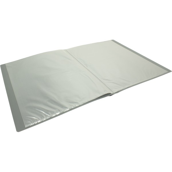 Папка з 20-ма файлами Economix А4 сіра (24) E30602-10