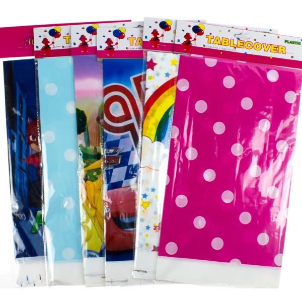 Скатертина дитяча поліетиленова асорті 180х110 см (25) 2263