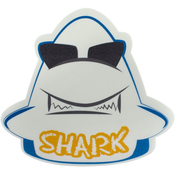 Блок для заміток з липким шаром фігурний 104х93 мм 40 аркушів Yes Shark 170250