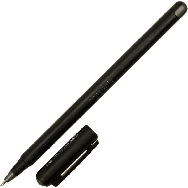 Ручка масляна кулькова Linc Pentonic чорна 0,7 мм (12) (120) 411992/7024
