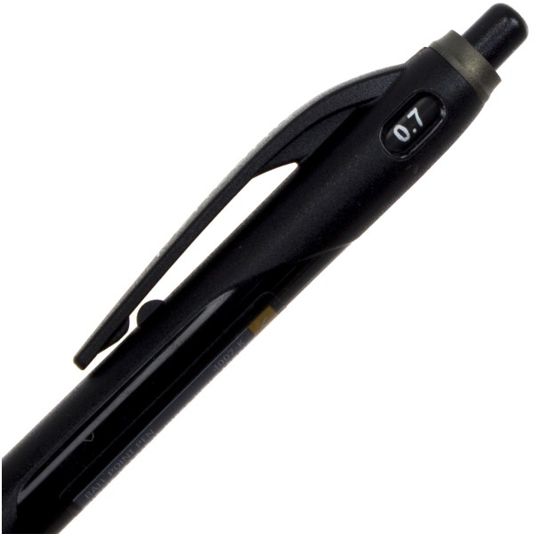 Ручка автоматична масляна кулькова Linc Petronic 0,7 мм чорна (12) 411984