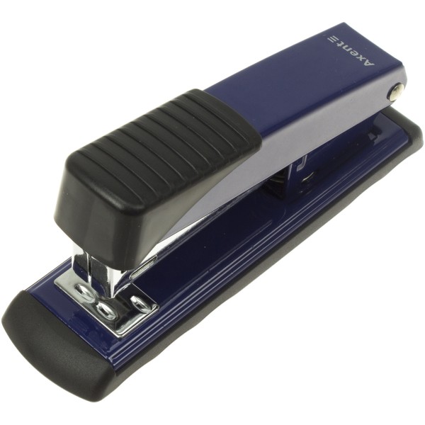 Степлер 24/6 Axent Exakt-2 4926-02 25 аркушів металевий синій (12) 