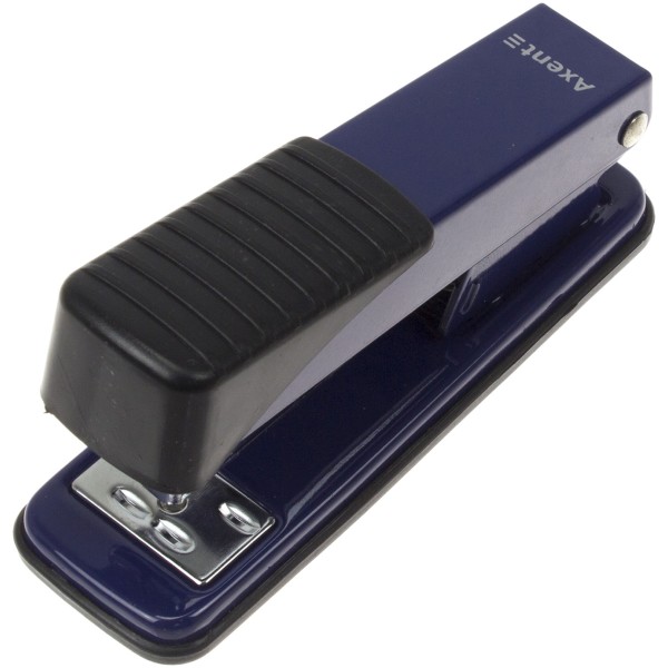 Степлер 24/6 Axent Exakt-2 25 аркушів металевий синій (12) 4925-02