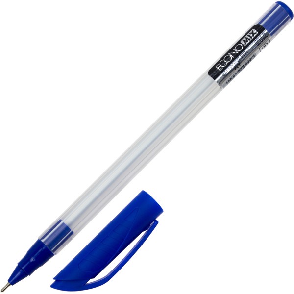 Ручка масляная шариковая Economix Fly 0,7 мм синяя (50) E10244