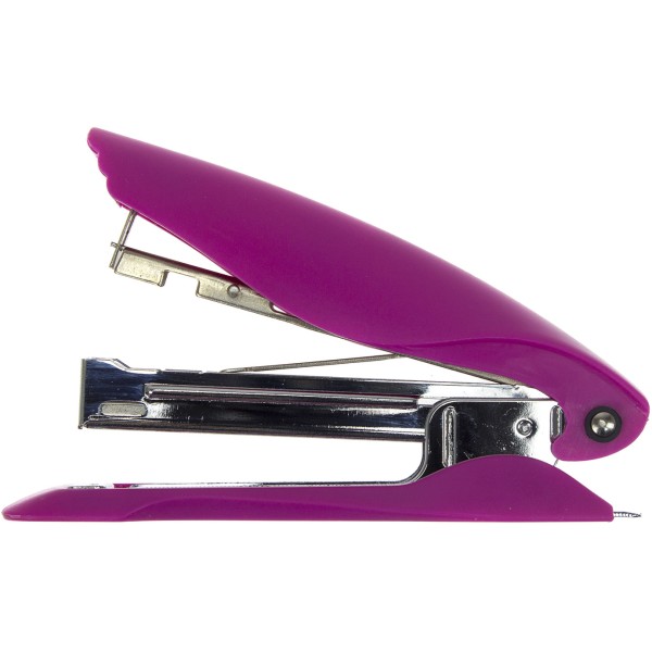 Степлер 10 Axent Ultra 12 аркушів пластиковий рожевий (12) 4802-10 