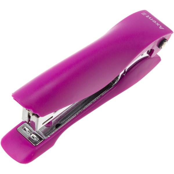 Степлер 10 Axent Ultra 12 аркушів пластиковий рожевий (12) 4802-10 