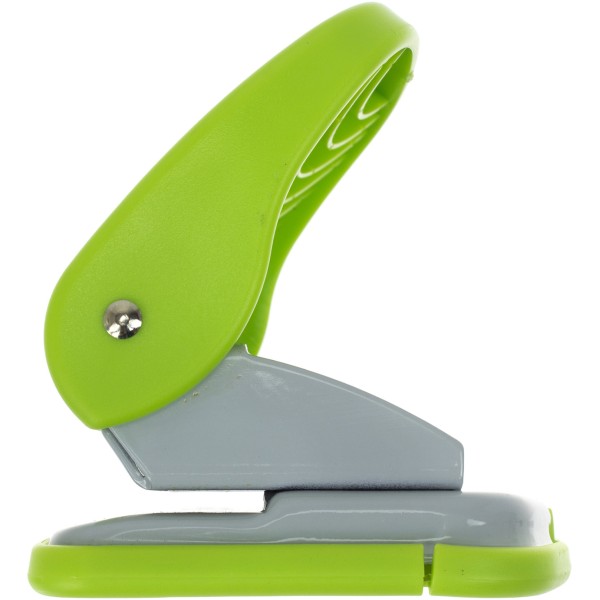 Дирокол Economix 30 аркушів з лінійкою, пластиковий салатовий (6) E40135-13