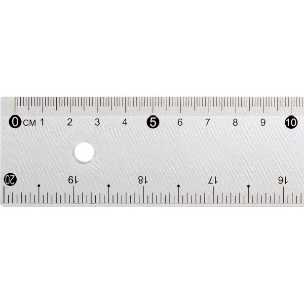 Лінійка пластикова прозора 50 см Scholz (24) 9032