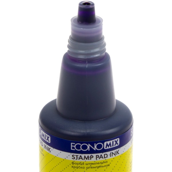 Штемпельна фарба Economix фіолетова (12) (360) E42201-12