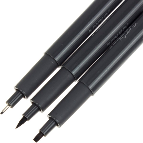 Набор линеров Joyko 0,1;0,3;0,5;0,8;BR; 2мм 6 шт (1) (24) DP-S 298