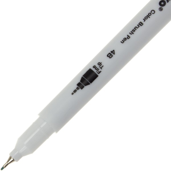 Фломастери двосторонні Joyko 48 кольорів пензлик/лінер (1) (6) (36) CLP-40/3159